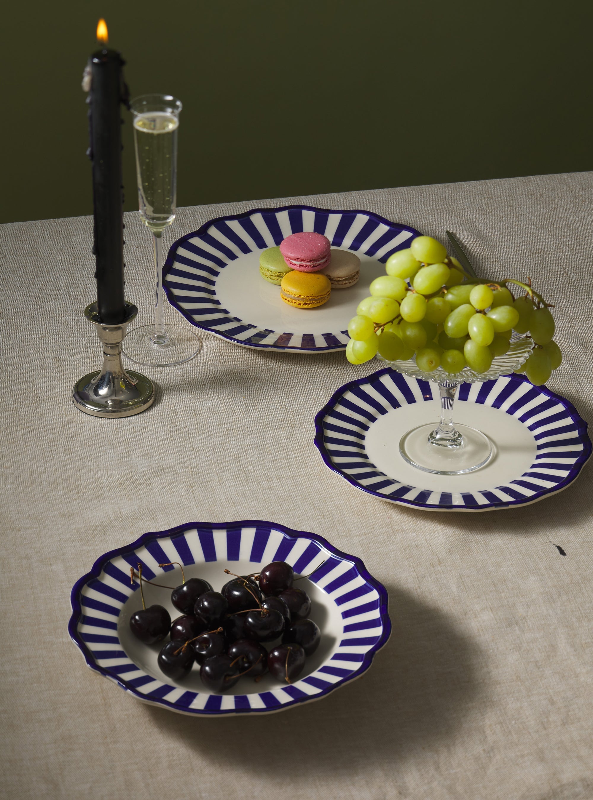 Riviera 12 Piece Dinnerware Set with Pasta Bowl - Special Edition