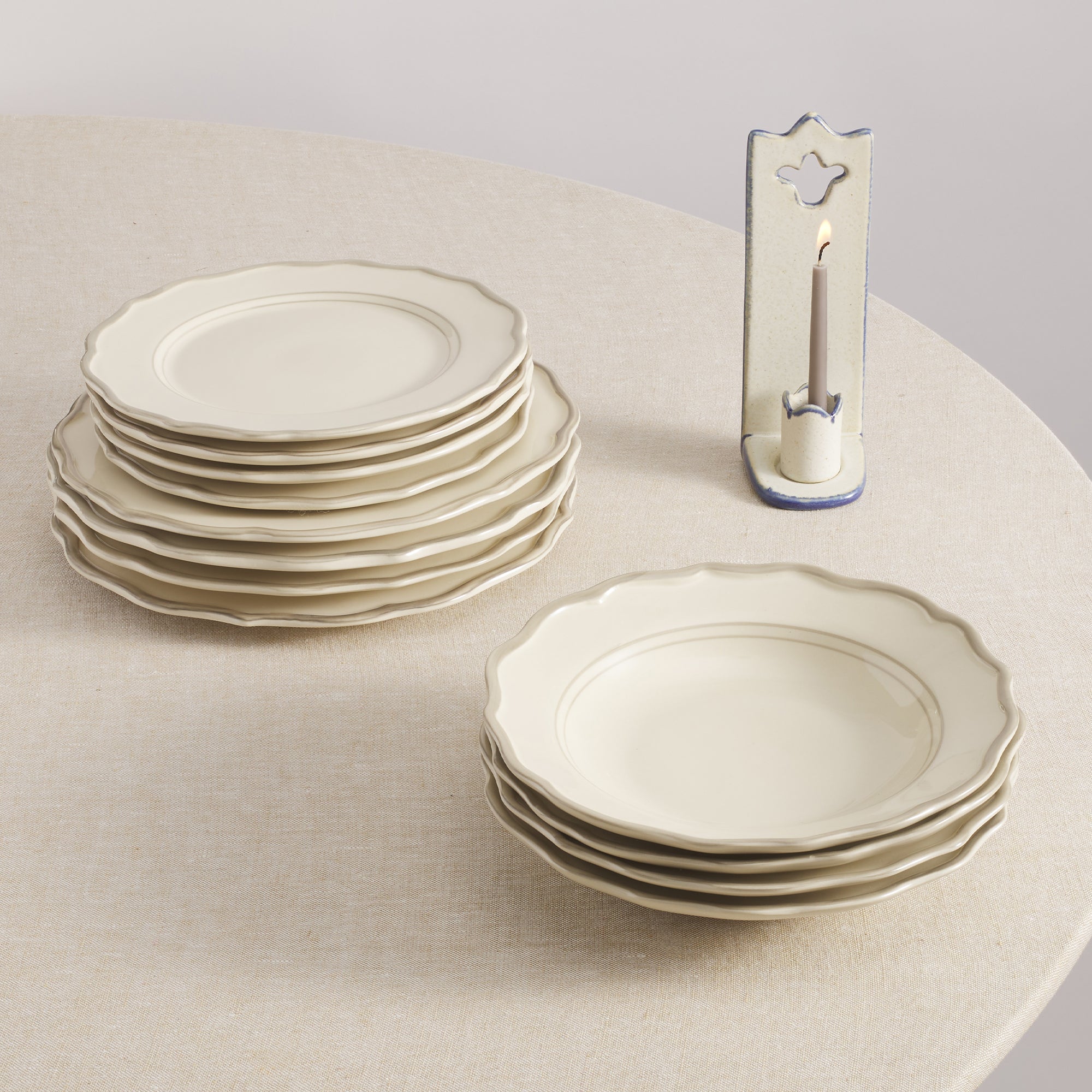 Sylvia 12 Piece Set with Pasta Bowl