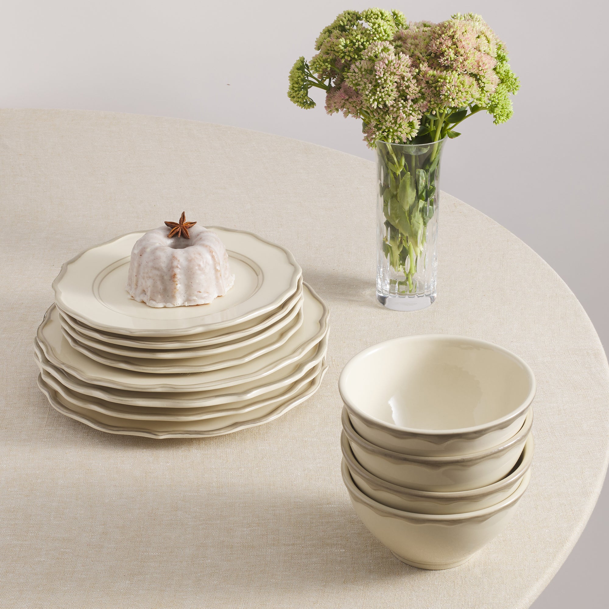 Sylvia 12 Piece Set with Cereal Bowl