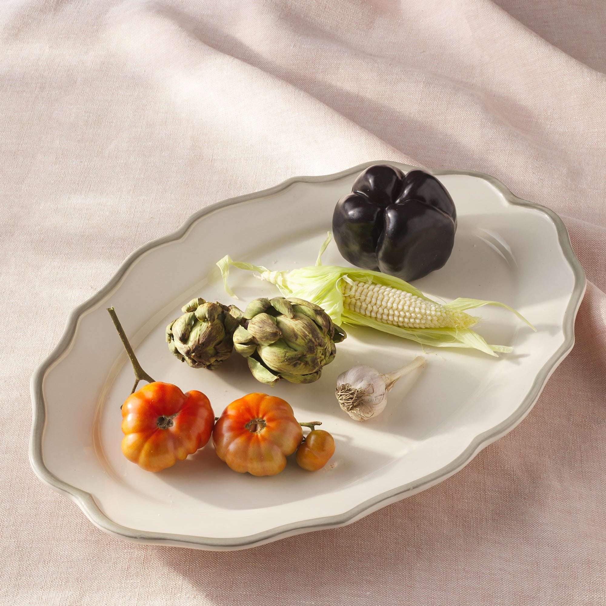 Sylvia Oval Platter - Thumbnail 2