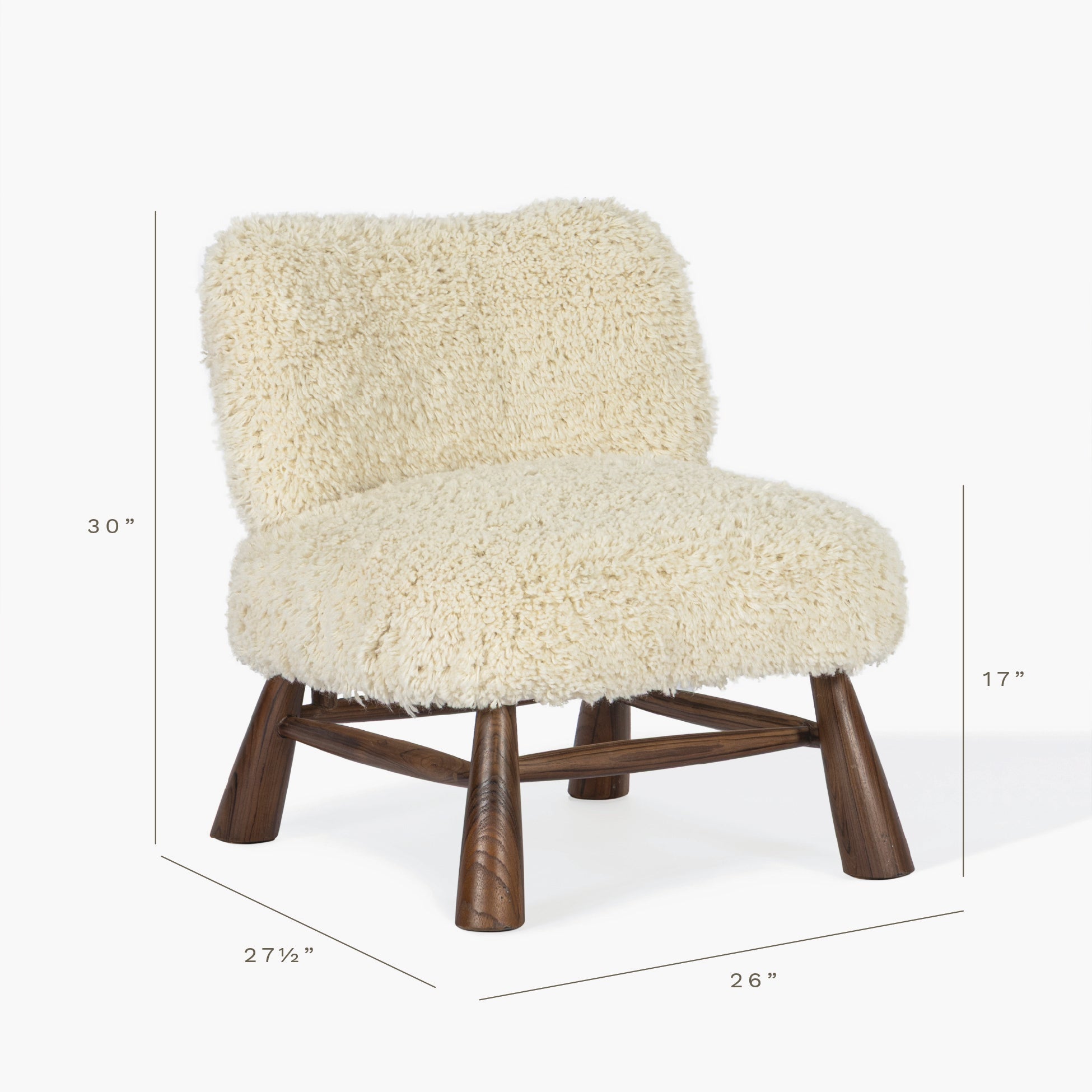 Marl Slipper Chair