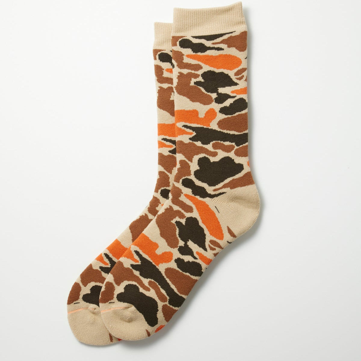 PILE CAMO CREW SOCKS