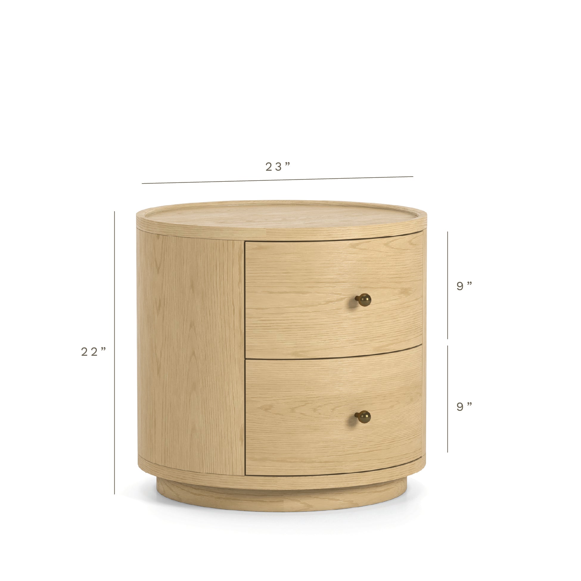 Newport Oak End Table