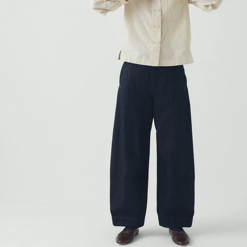 Toast Sculpted Indigo Denim Pants