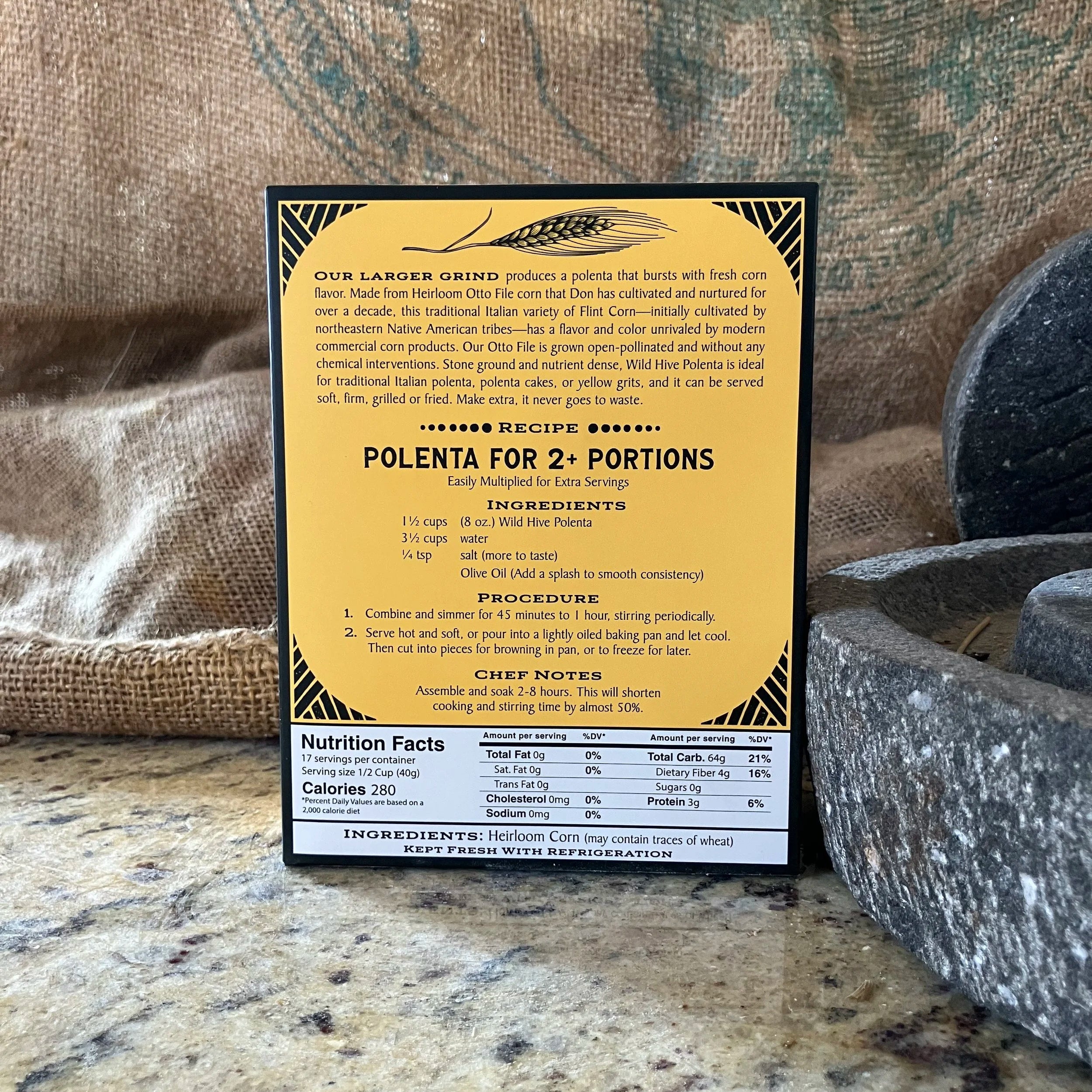 Otto File Heirloom Polenta