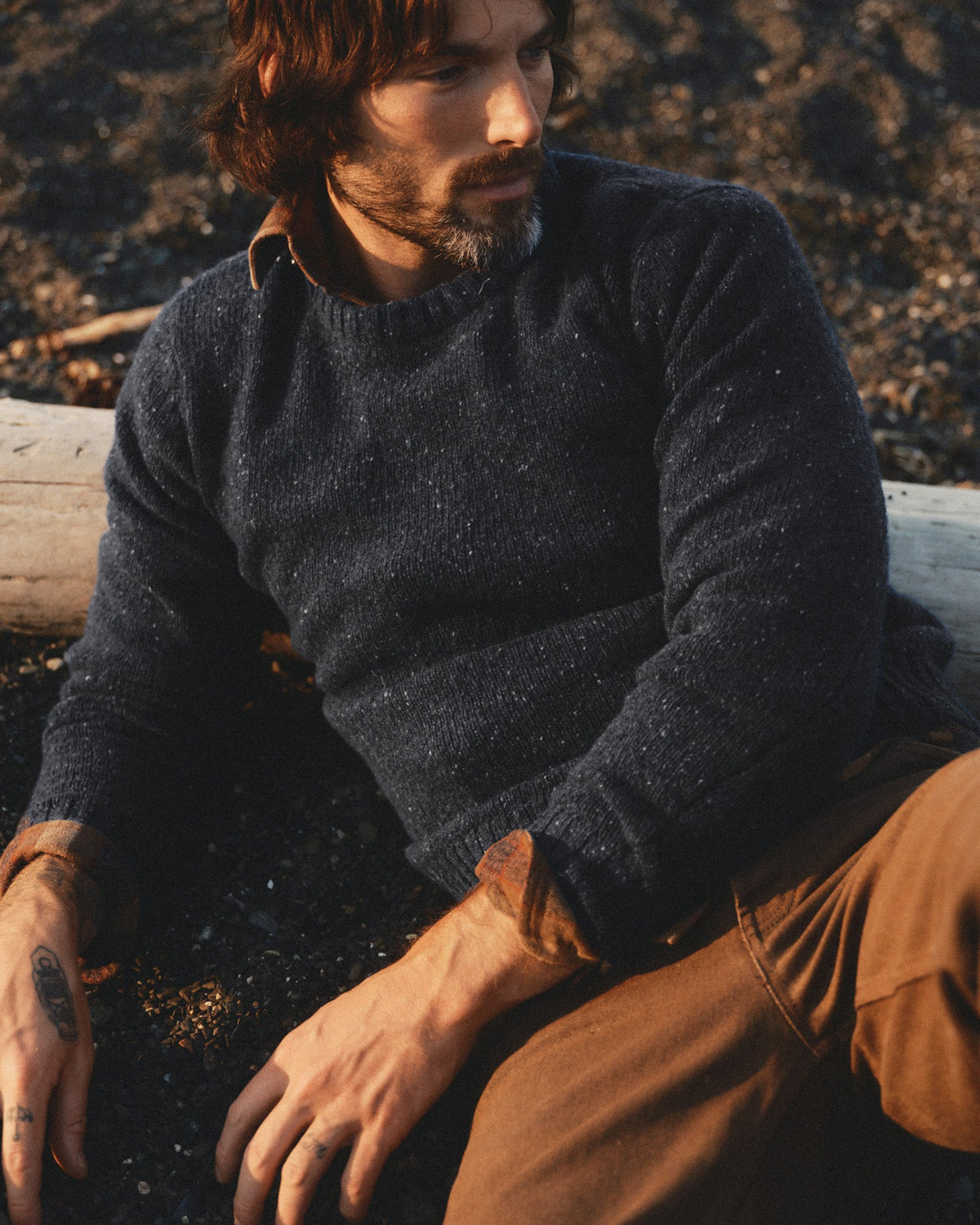 Seafarer Crew Neck Sweater - Men's