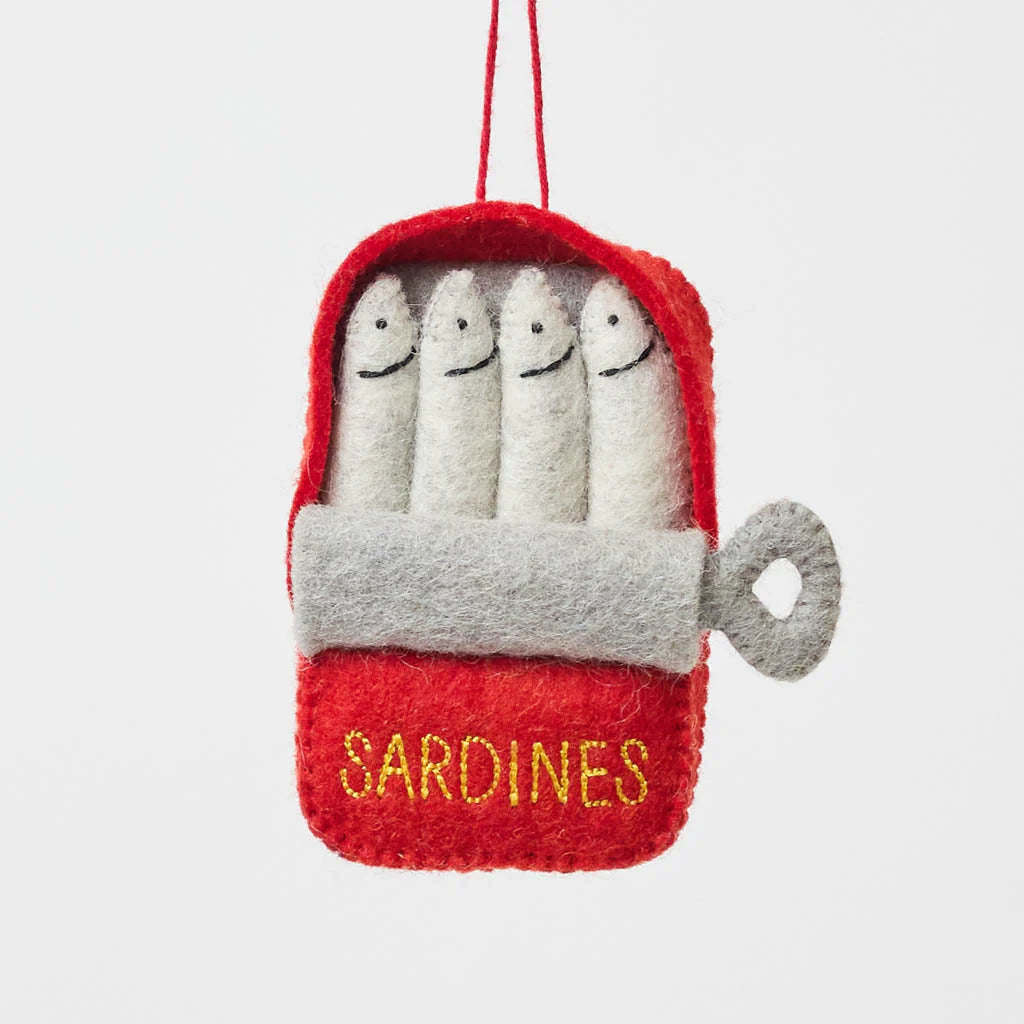 Tin of Sardines Ornament