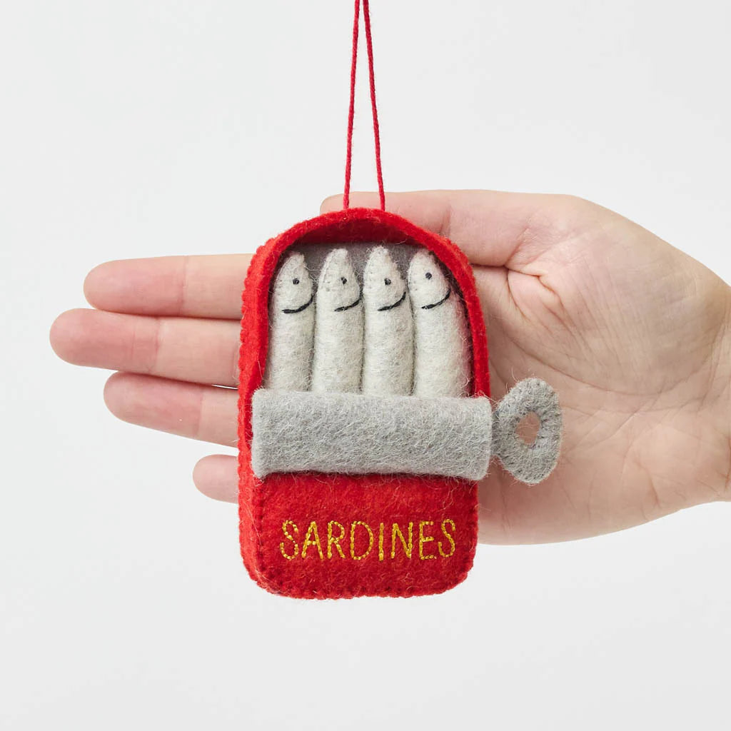 Tin of Sardines Ornament
