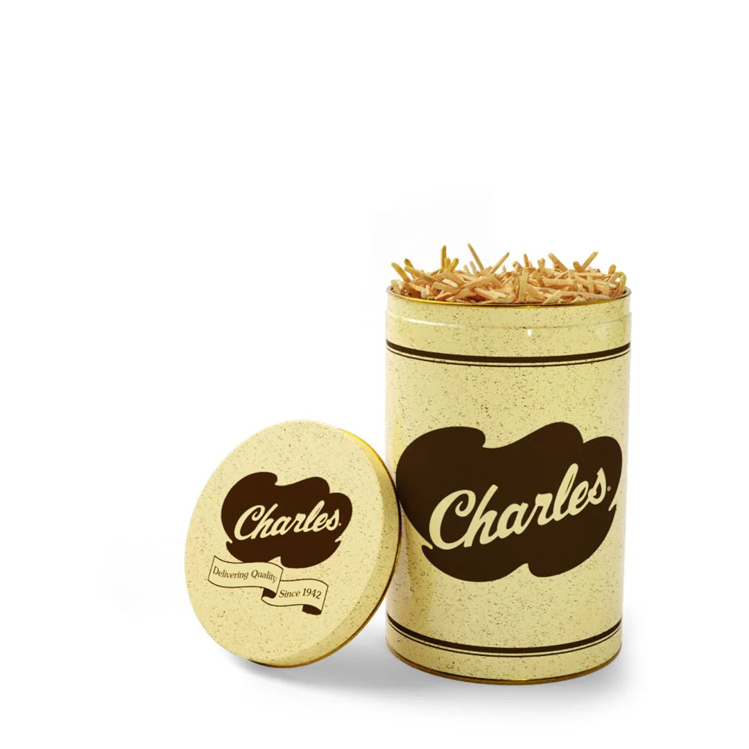 Charles Chips Potato Sticks Tin Case