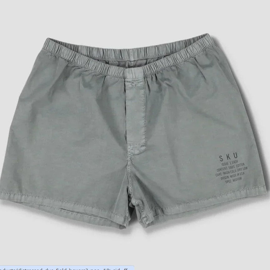 Distressed Dye Field Boxers