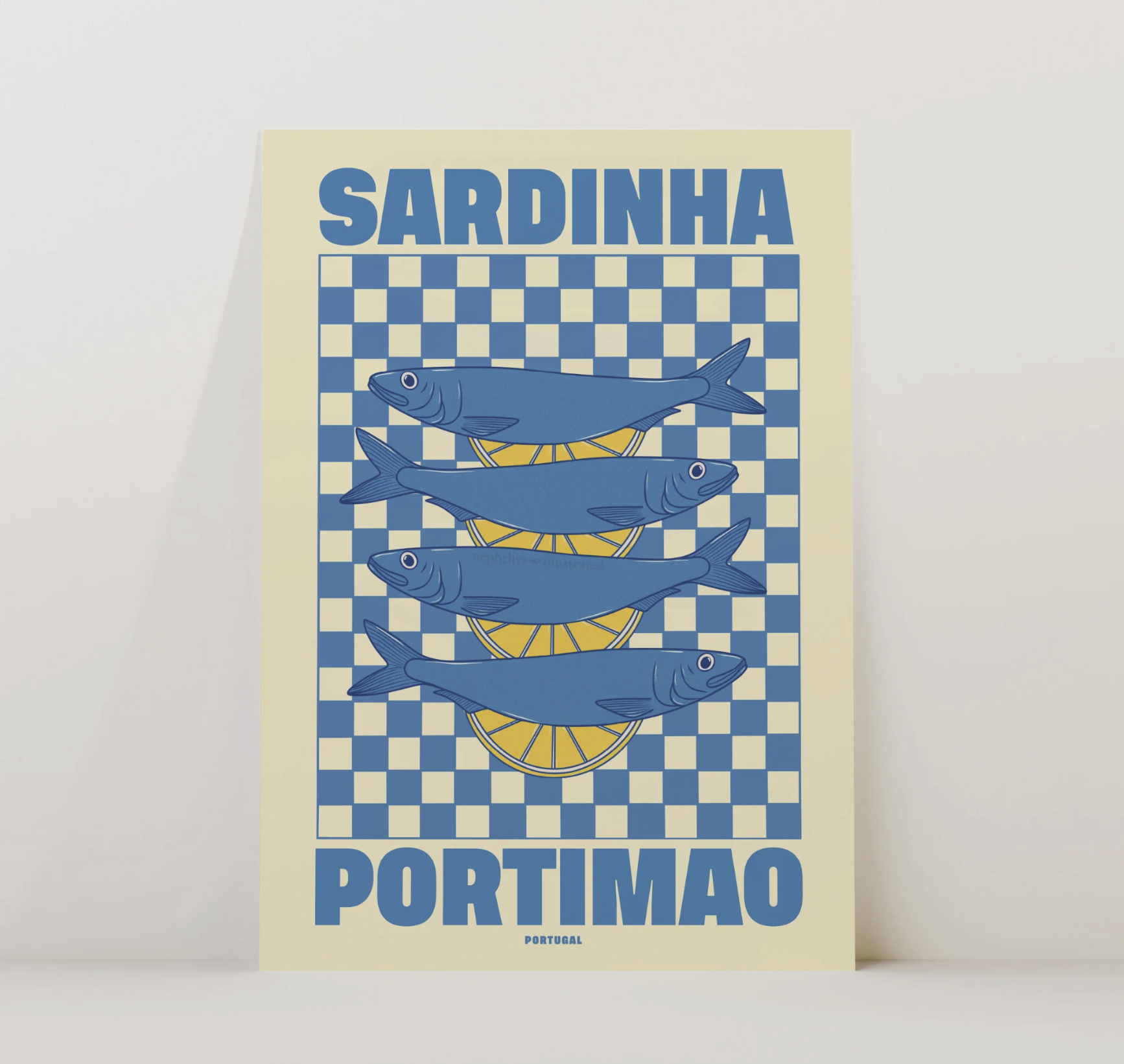 Sardinha Portimao A3 print - unframed