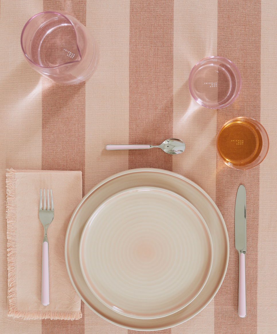 ESSENTIAL DINNER PLATE - SET OF 4, BLUSH