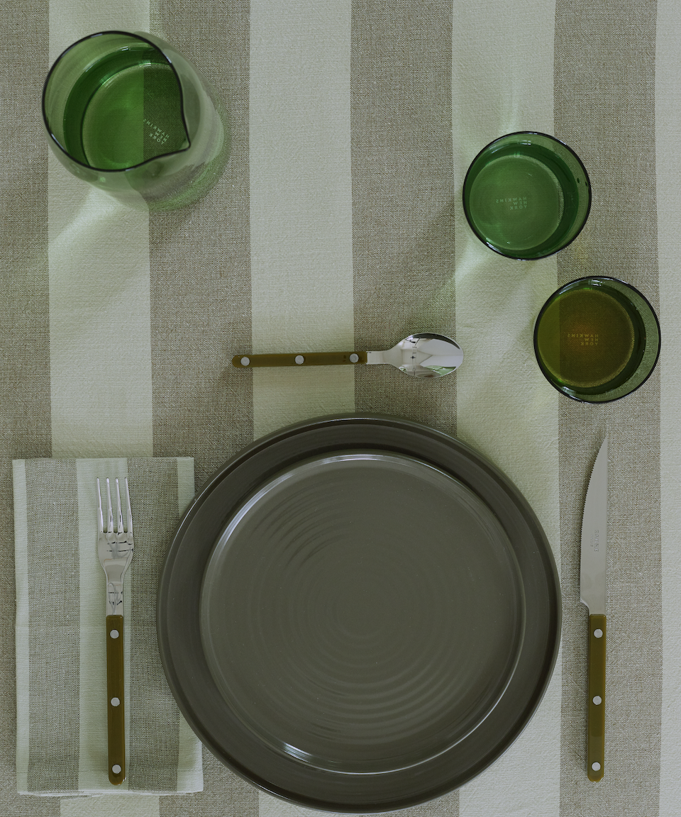 ESSENTIAL DINNER PLATE - SET OF 4, OLIVE