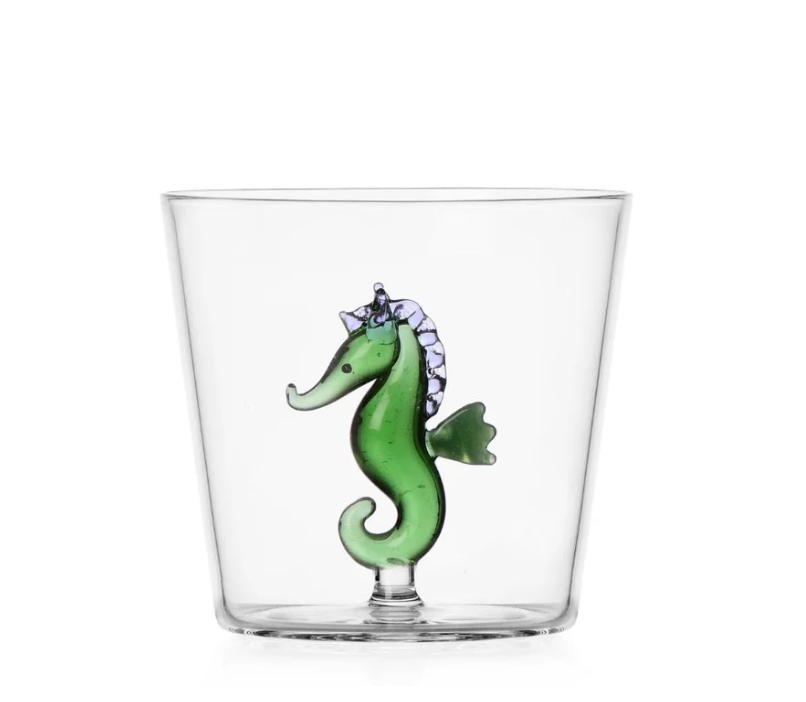 Animal Farm Glass Tumblers - Seahorse