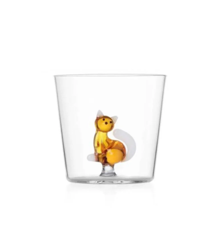 Animal Farm Glass Tumblers - Cat