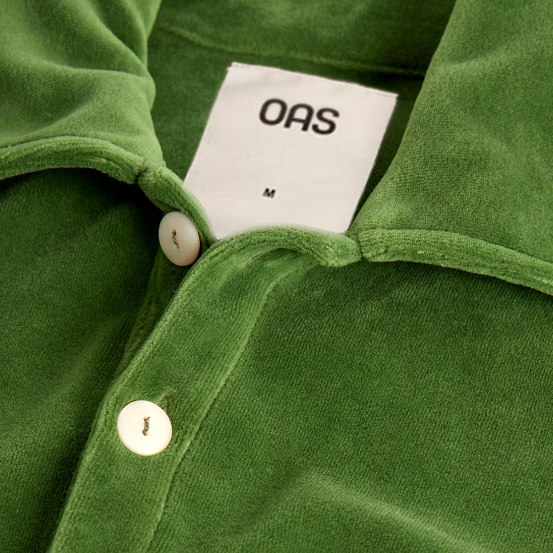 Green Girona Velour Shirt