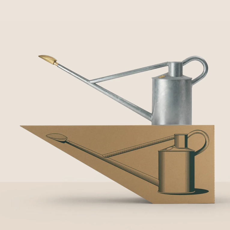 The Warley Fall HDG One Gallon Galvanized Watering Can