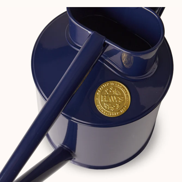 The Rowley Ripple-Two Pint Watering Can in British Navy Blue