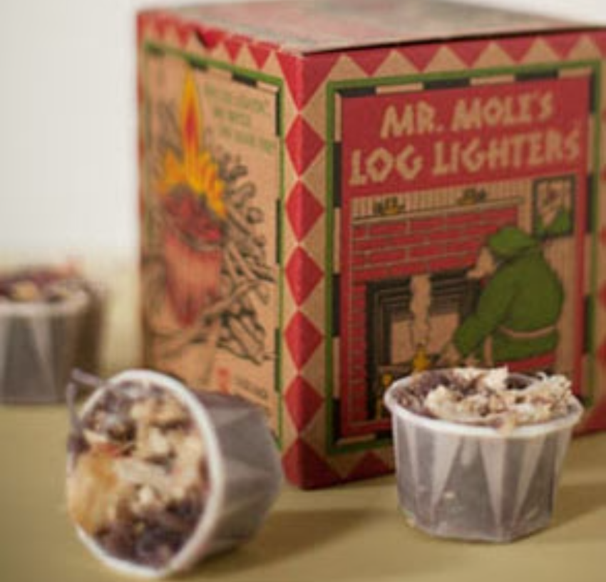 Mr Mole's Log Lighters