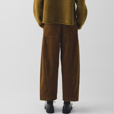 Twisted Seam Cord Trousers