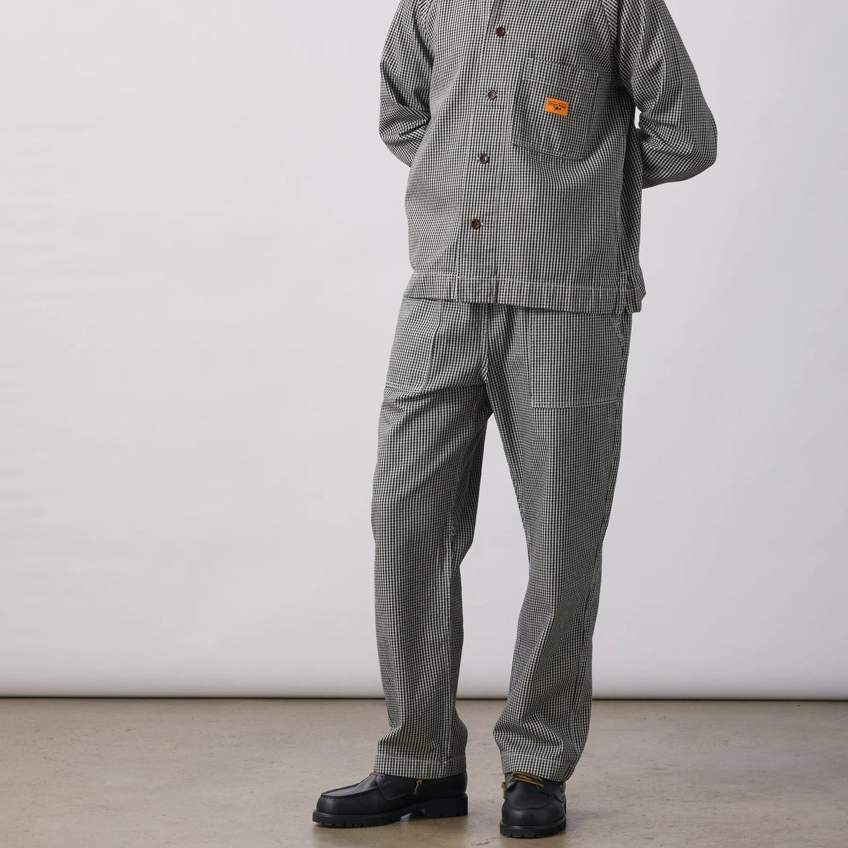 House Gingham Chef Pants