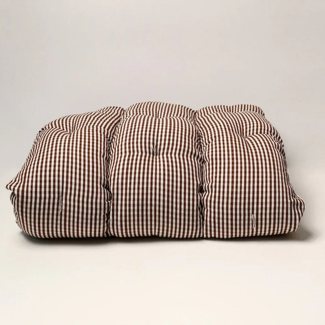Overlay Mattress Topper Chocolate Gingham