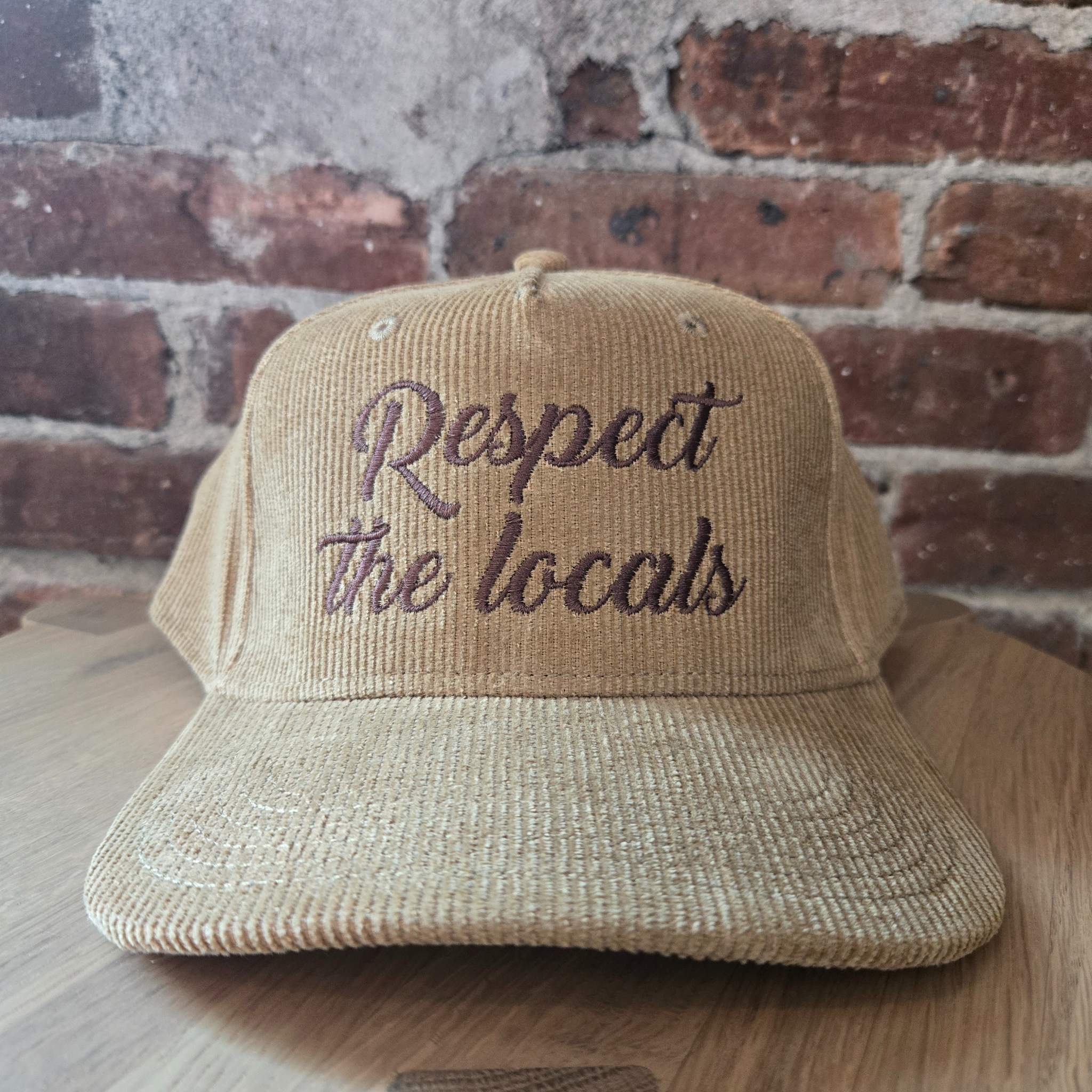 Respect the Locals - Cord Cap