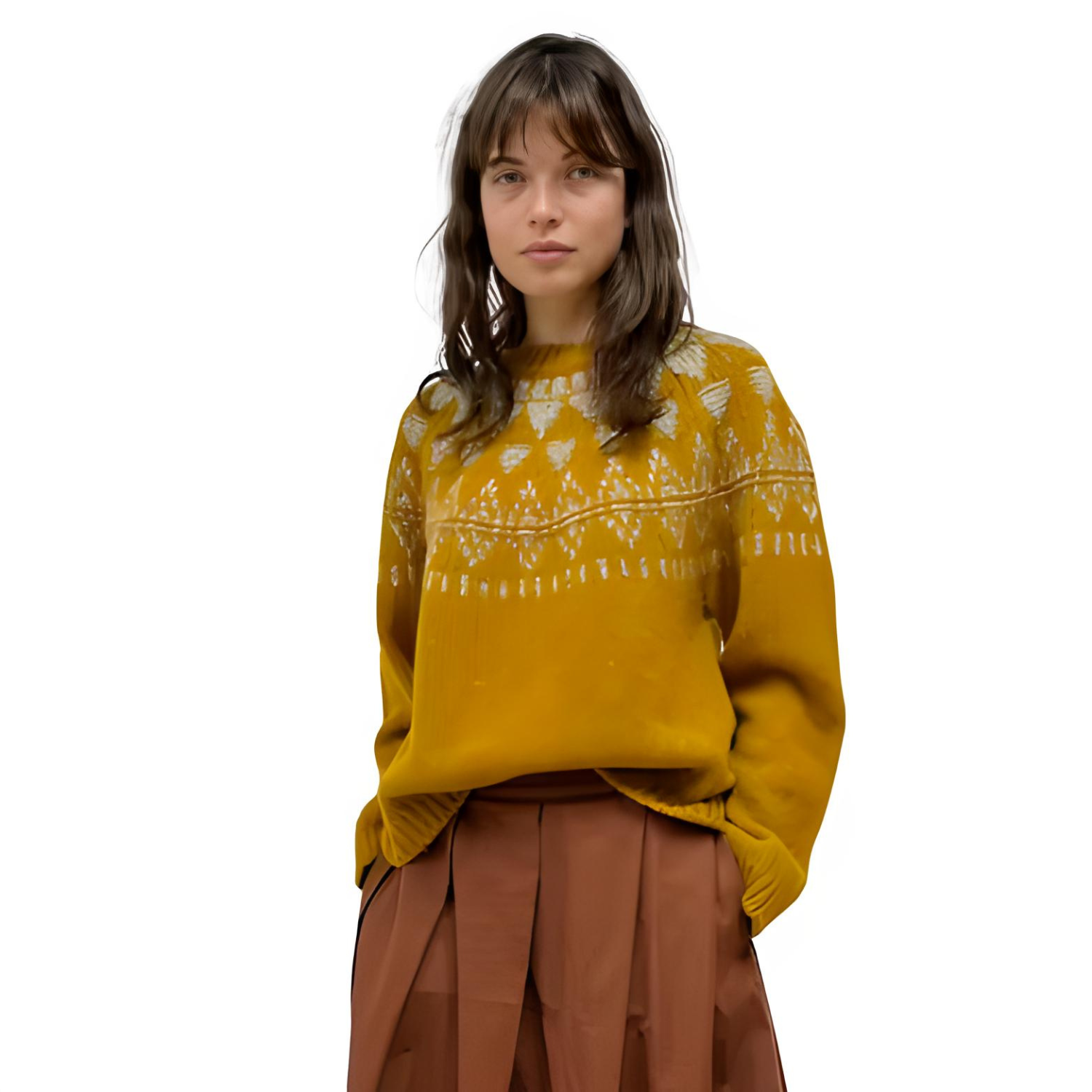 Harvest Yoke Donegal Sweater