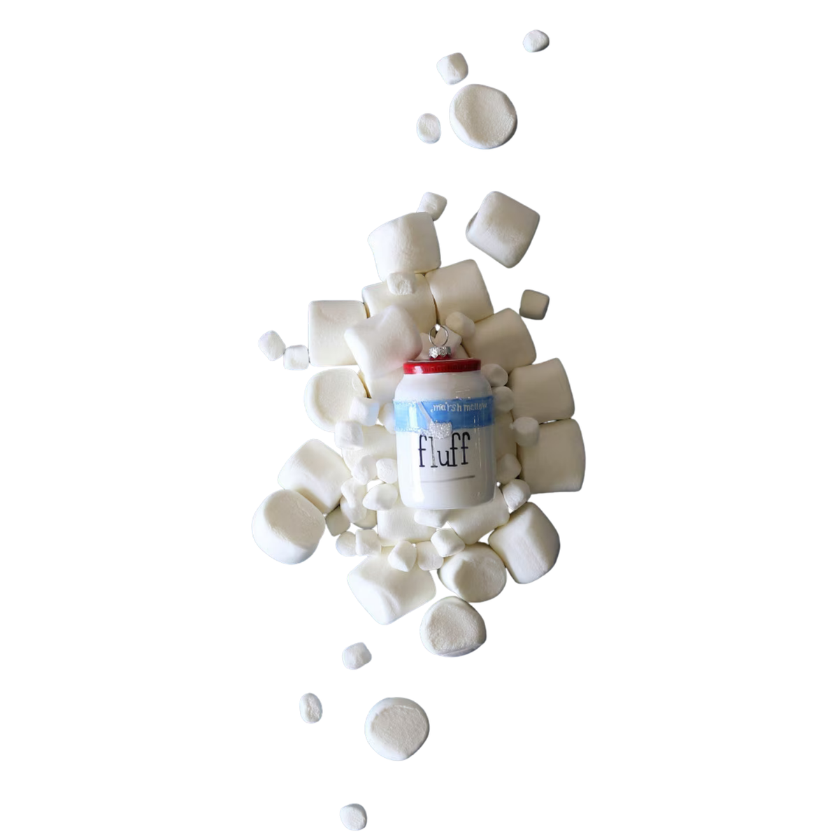 Marshmallow Fluff Ornament