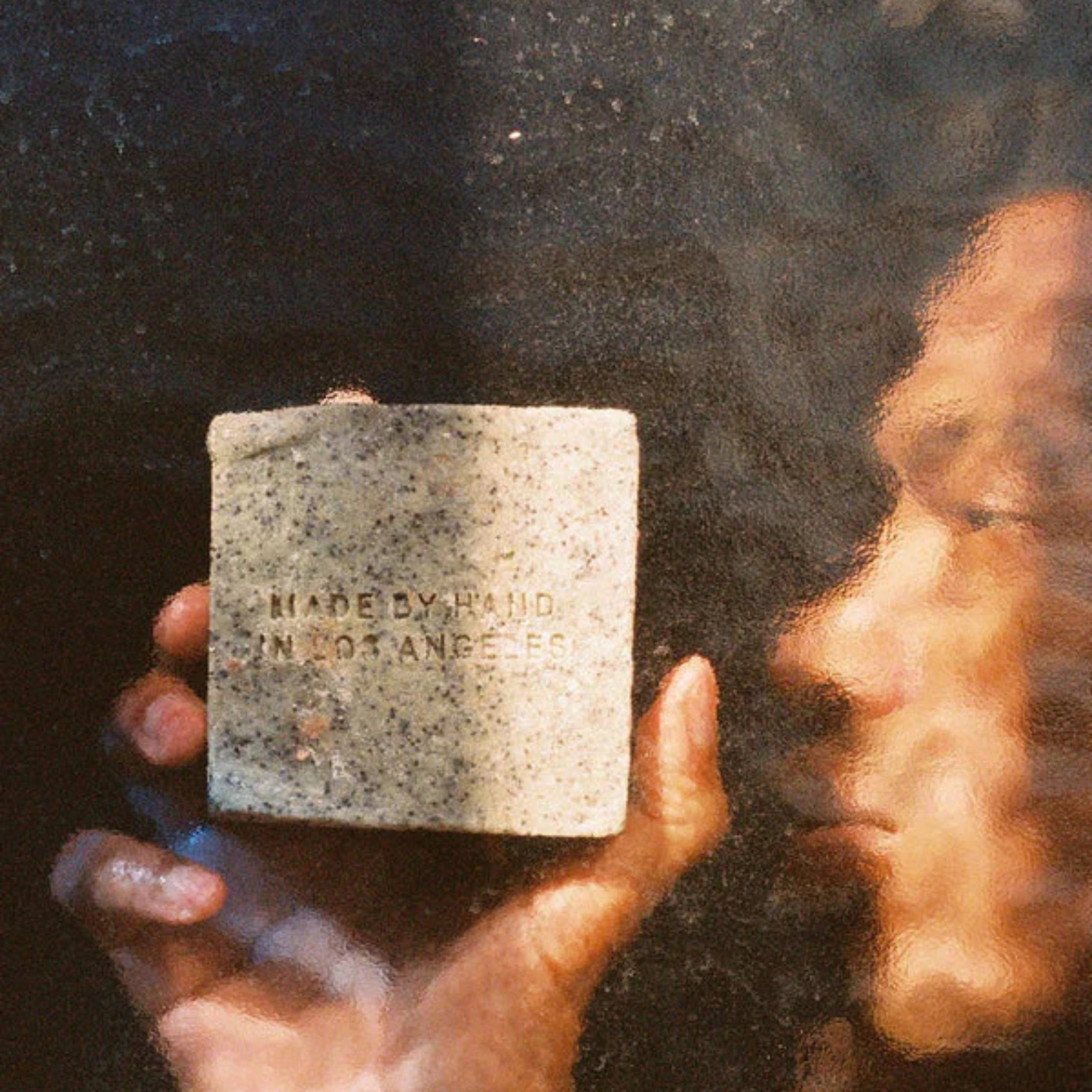 Exfoliating Peppermint Soap Brick