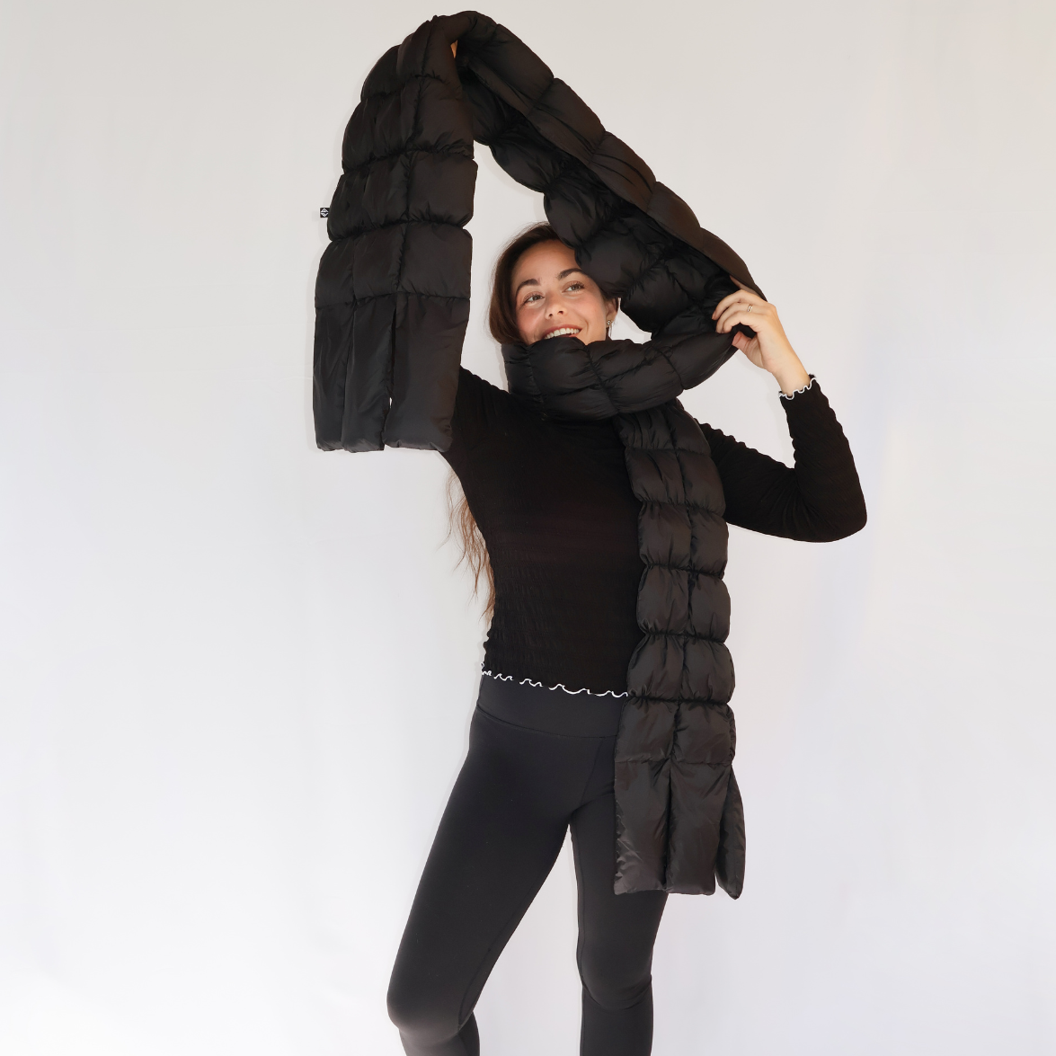 Puffy Quilted Scarf