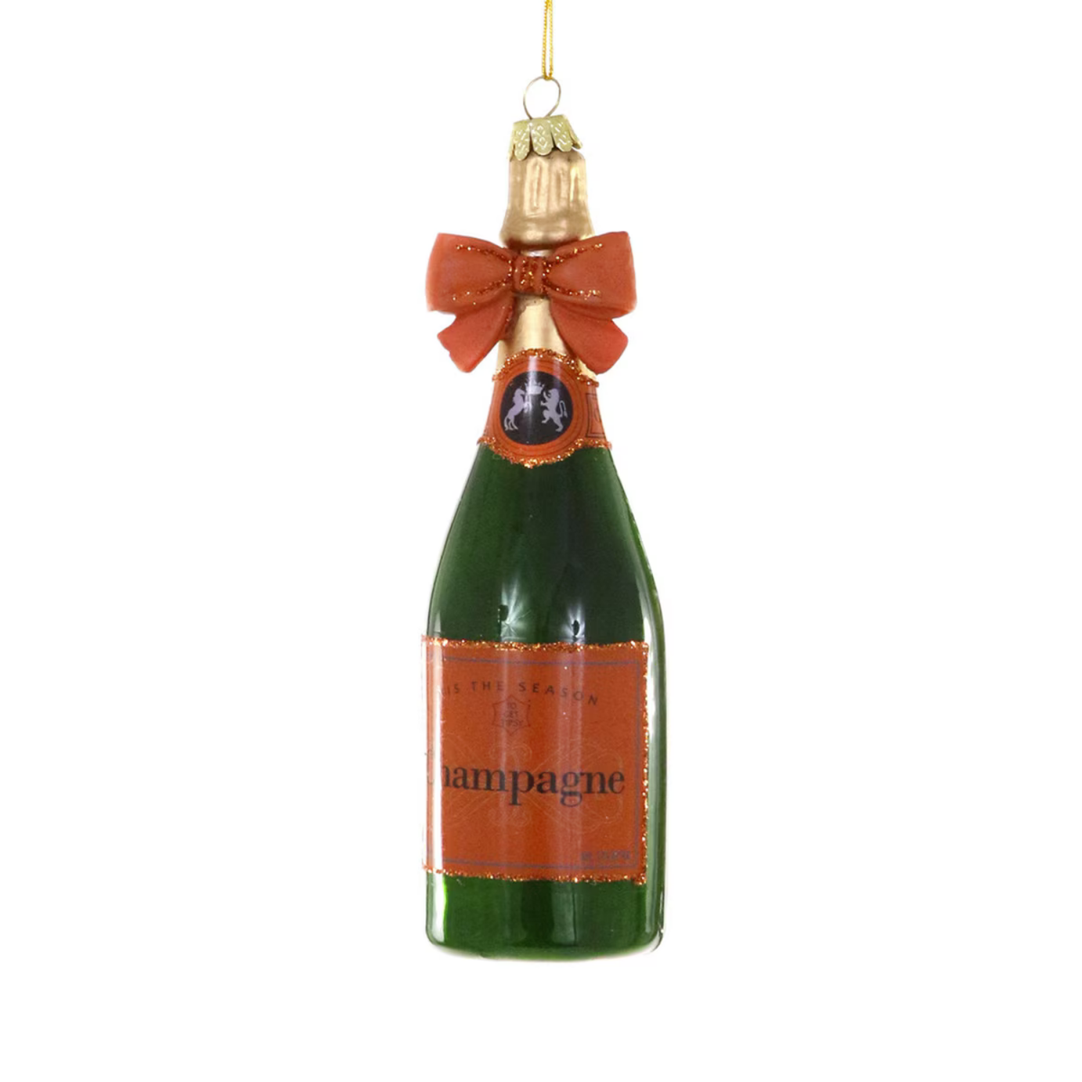 Champagne Bottle Ornament