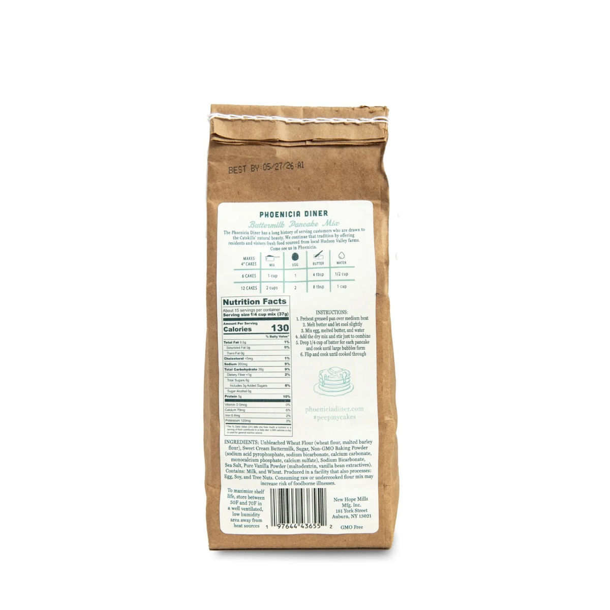 Phoenicia Diner Buttermilk Pancake Mix