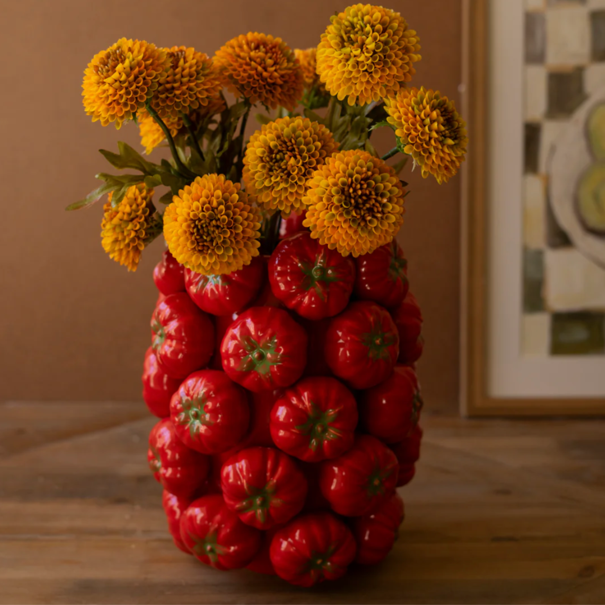 Ceramic Produce Vase - Tomato