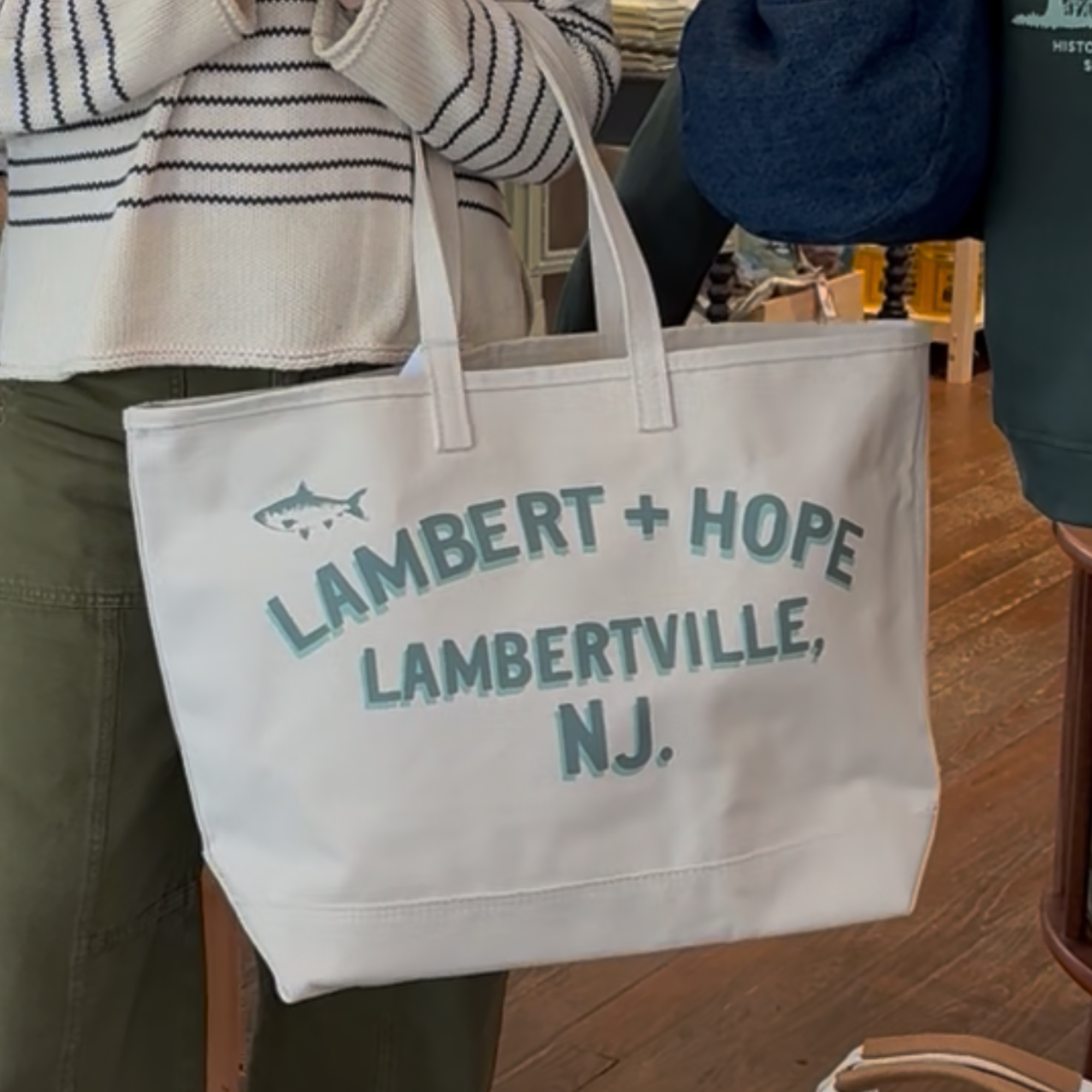 Lambert + Hope East/West Market Tote