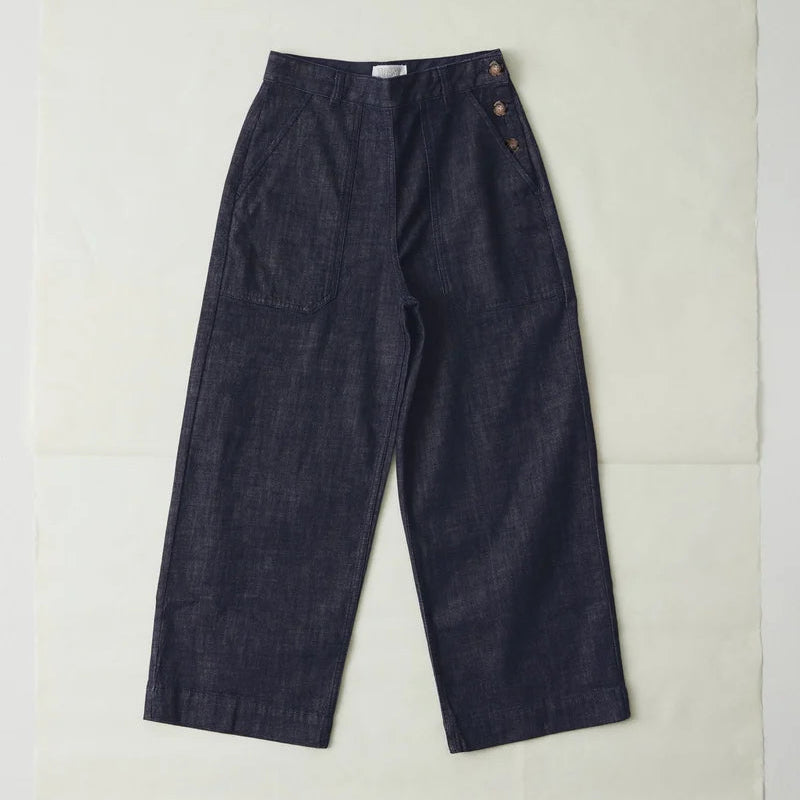 Annie Denim Side Button Jeans - Women's