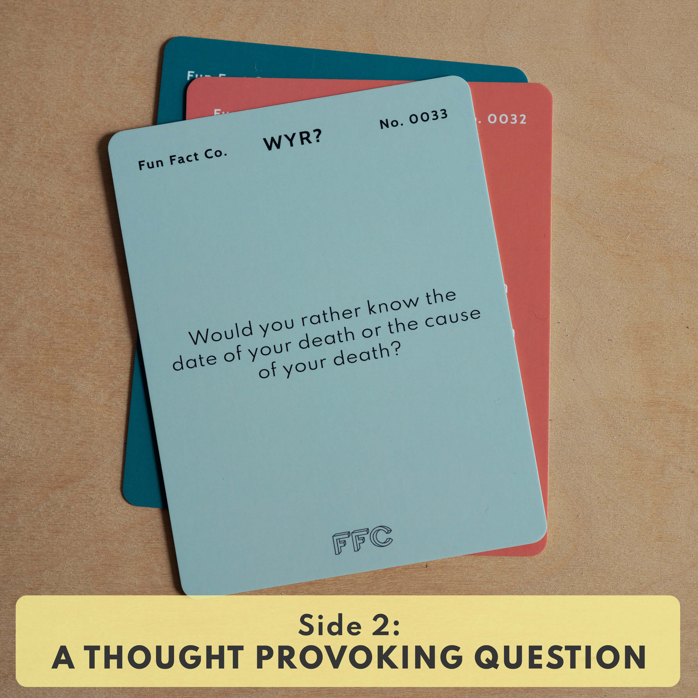 Would You Rather (From History) Card Game
