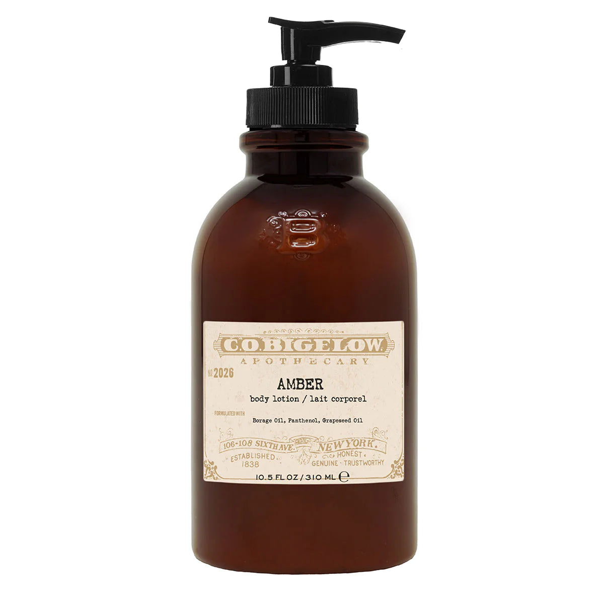C.O. Bigelow Iconic Collection - Amber Body Lotion No. 2026