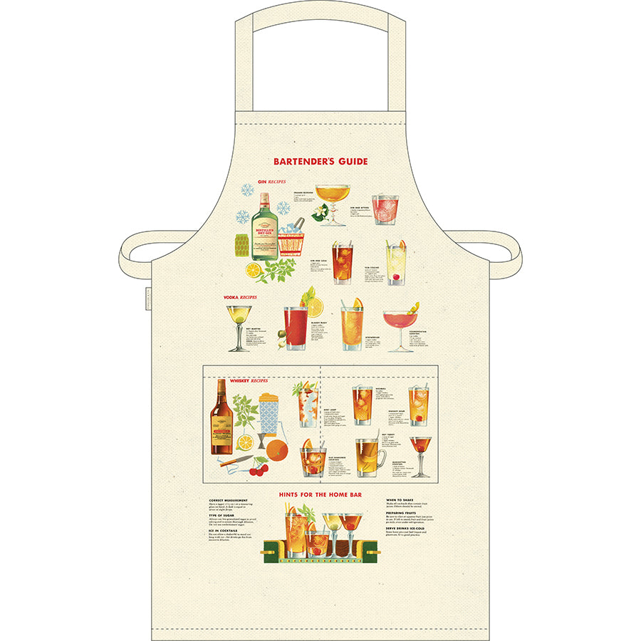Bartender's Guide Apron