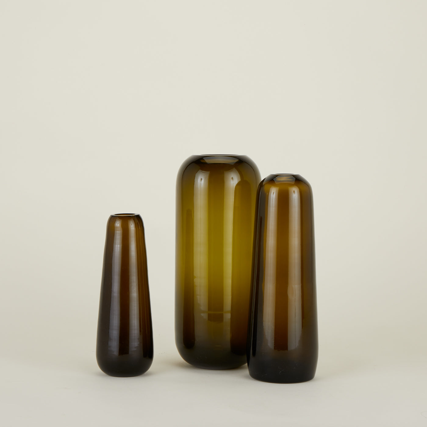 AURORA VASE - OLIVE