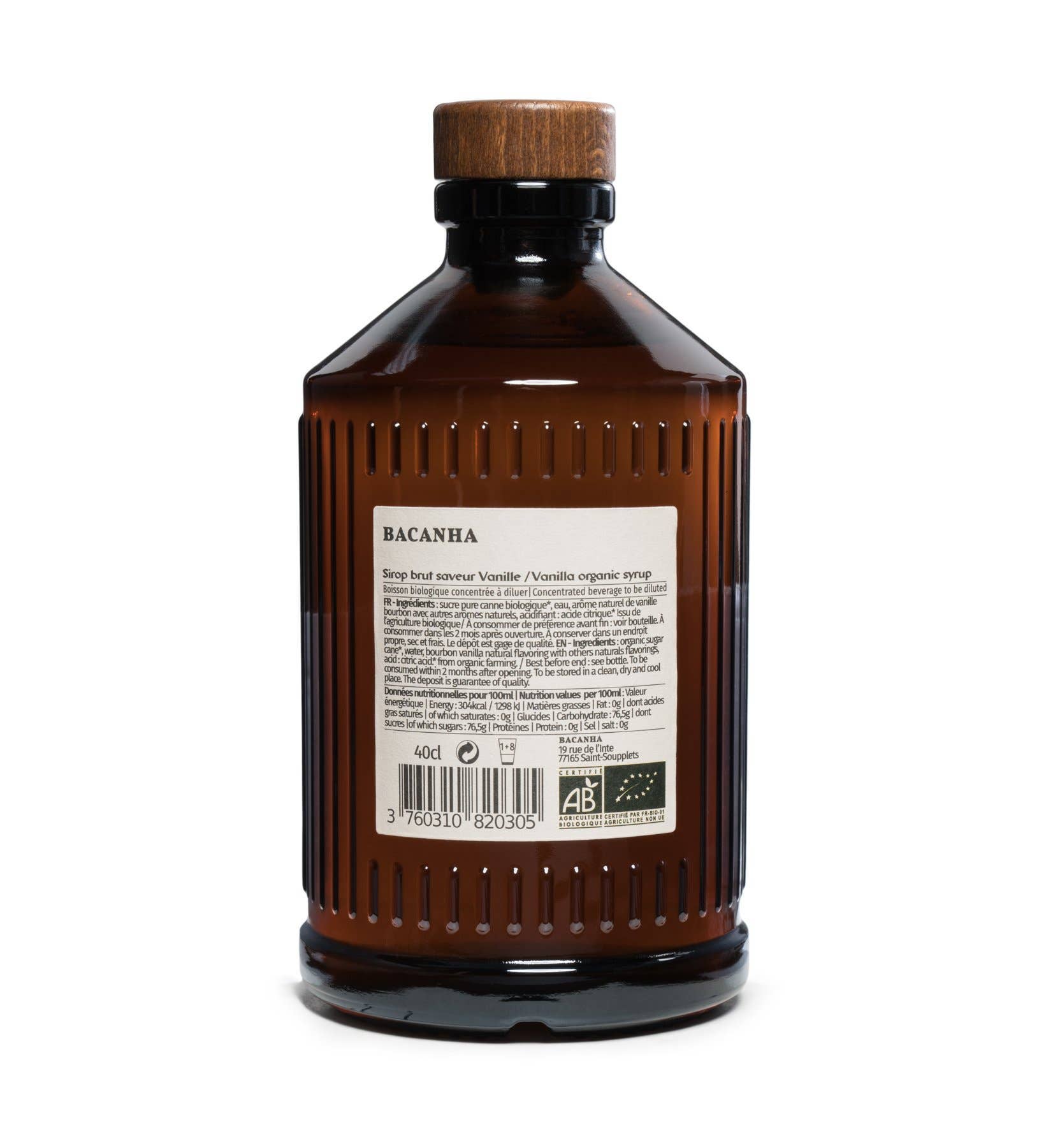 Raw Vanilla Syrup - Organic - 13.5 fl. oz.