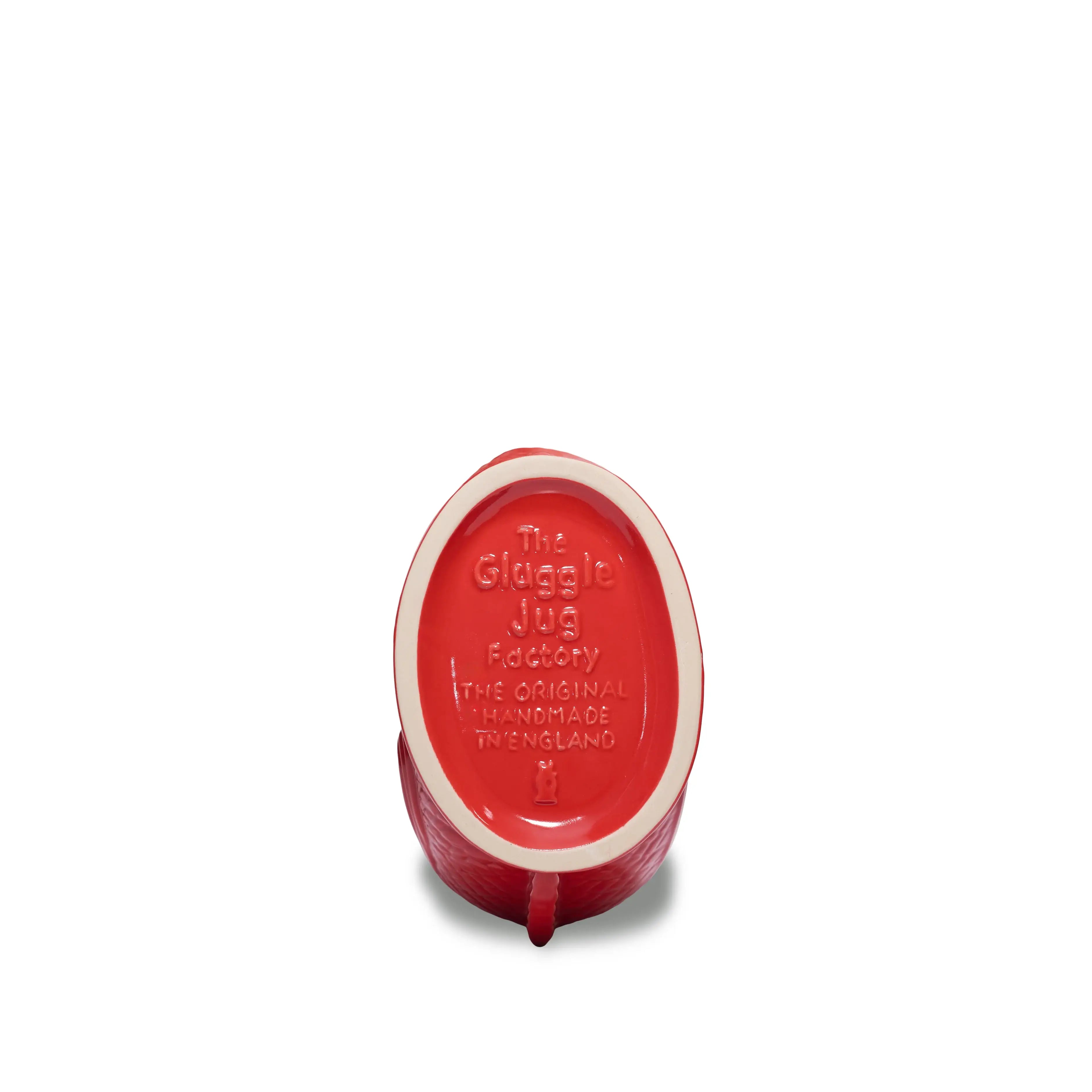 Red Gluggle Jug