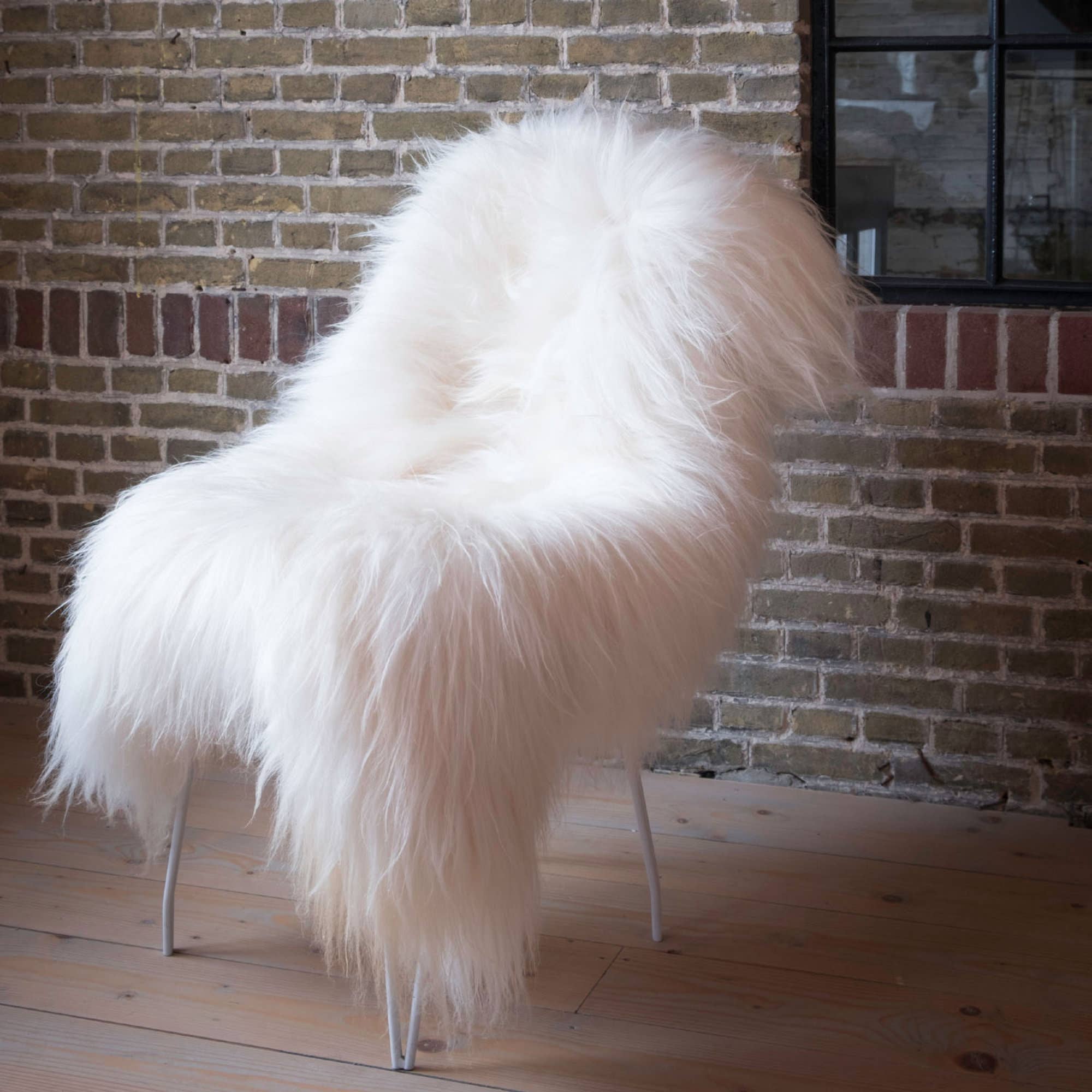 Icelandic sheepskin white