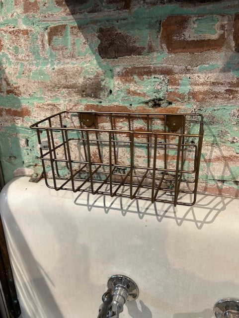 Brass Hanging Basket