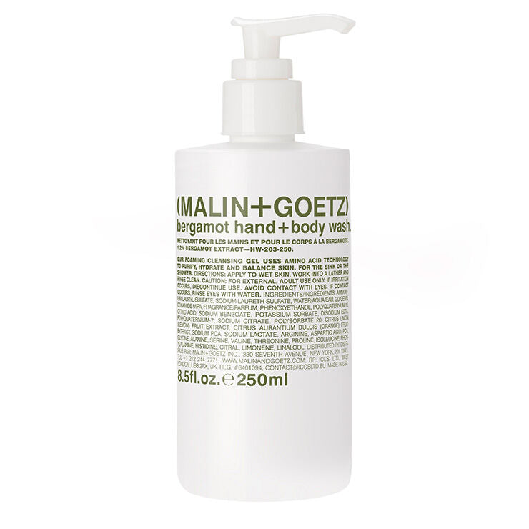 Malin+Goetz Bergamot Hand+Body Wash