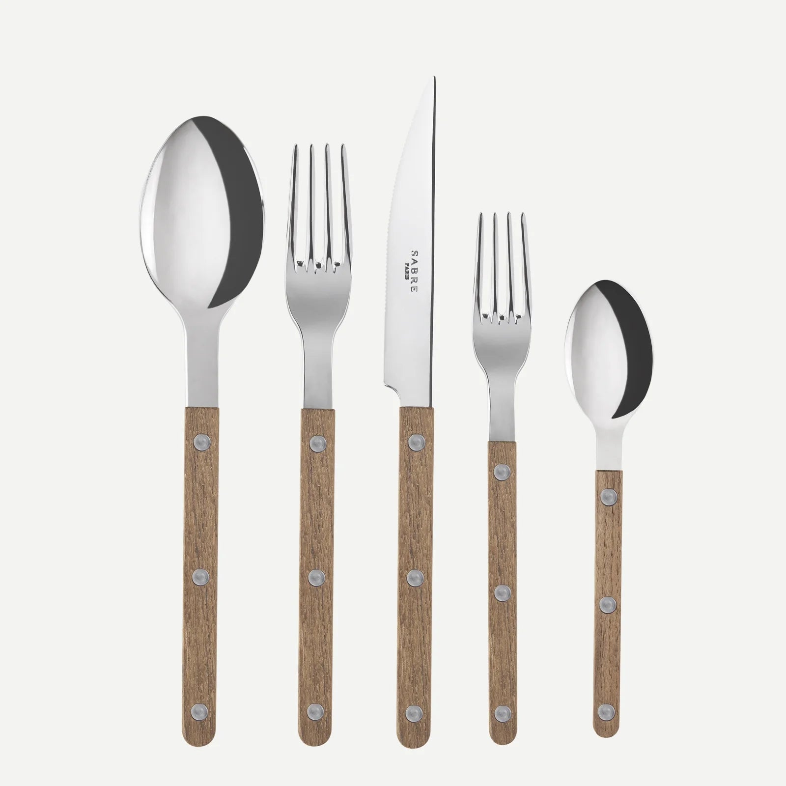 Bistrot Teak 5-Piece Cutlery Set