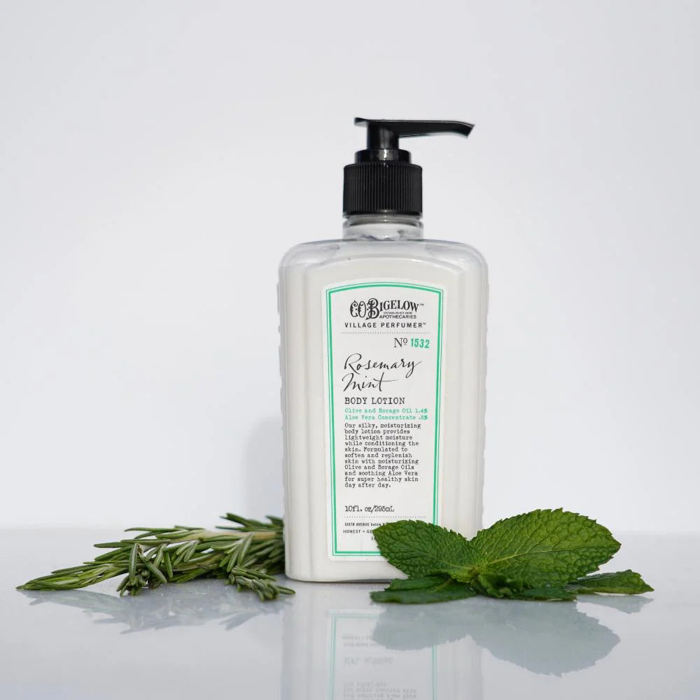 C.O. Bigelow Village Perfumer - Rosemary Mint Body Lotion No. 1532