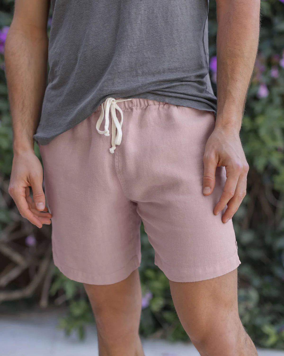 Alex Crane Bo Shorts - Rose