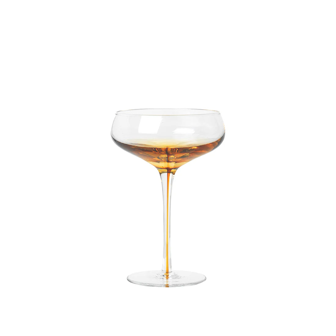 Broste Amber Cocktail Glass - set of 4