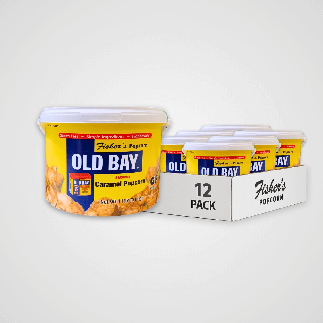 Tub Old Bay Seasoned Caramel Popcorn - 11oz